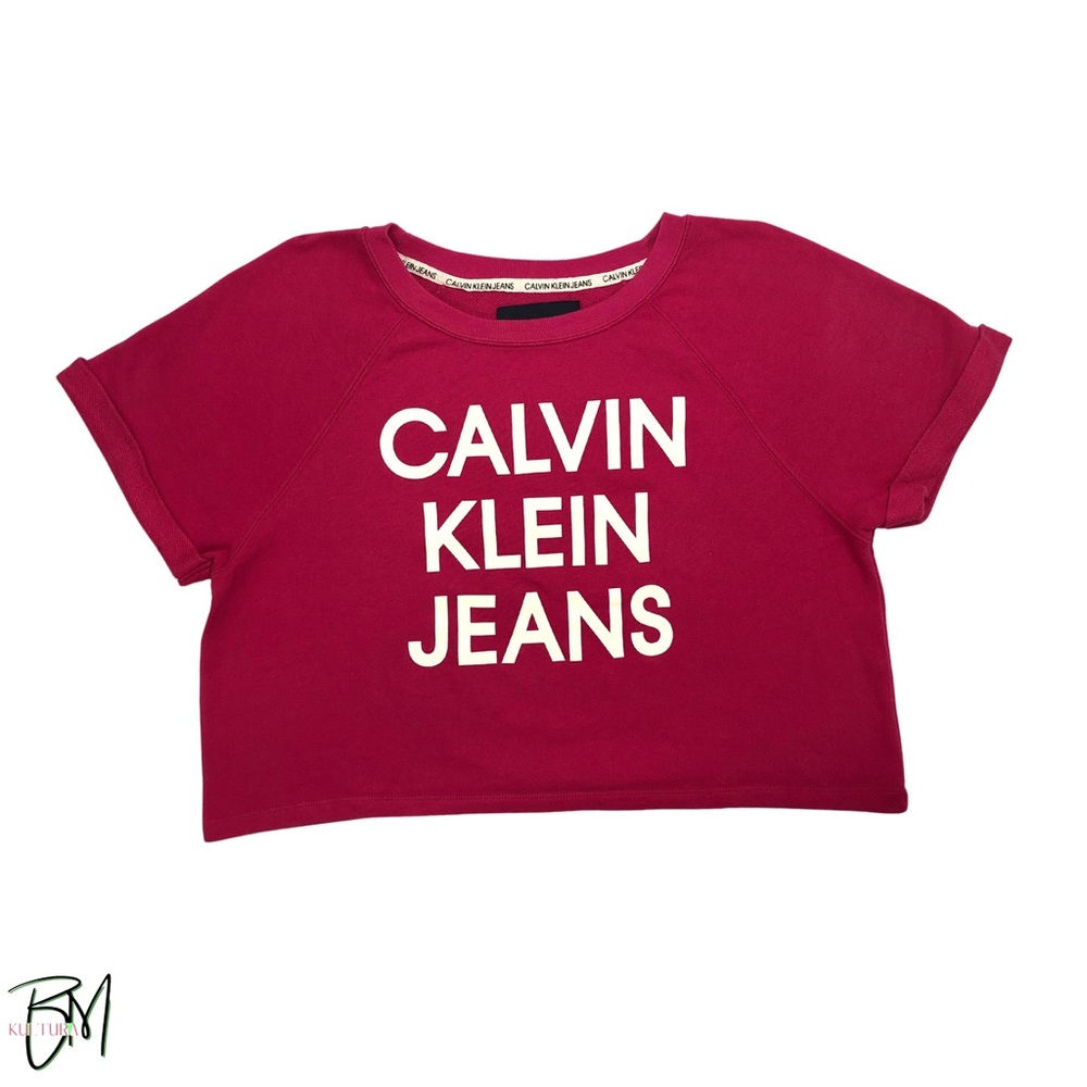 Calvin Klein Pink Crop Top